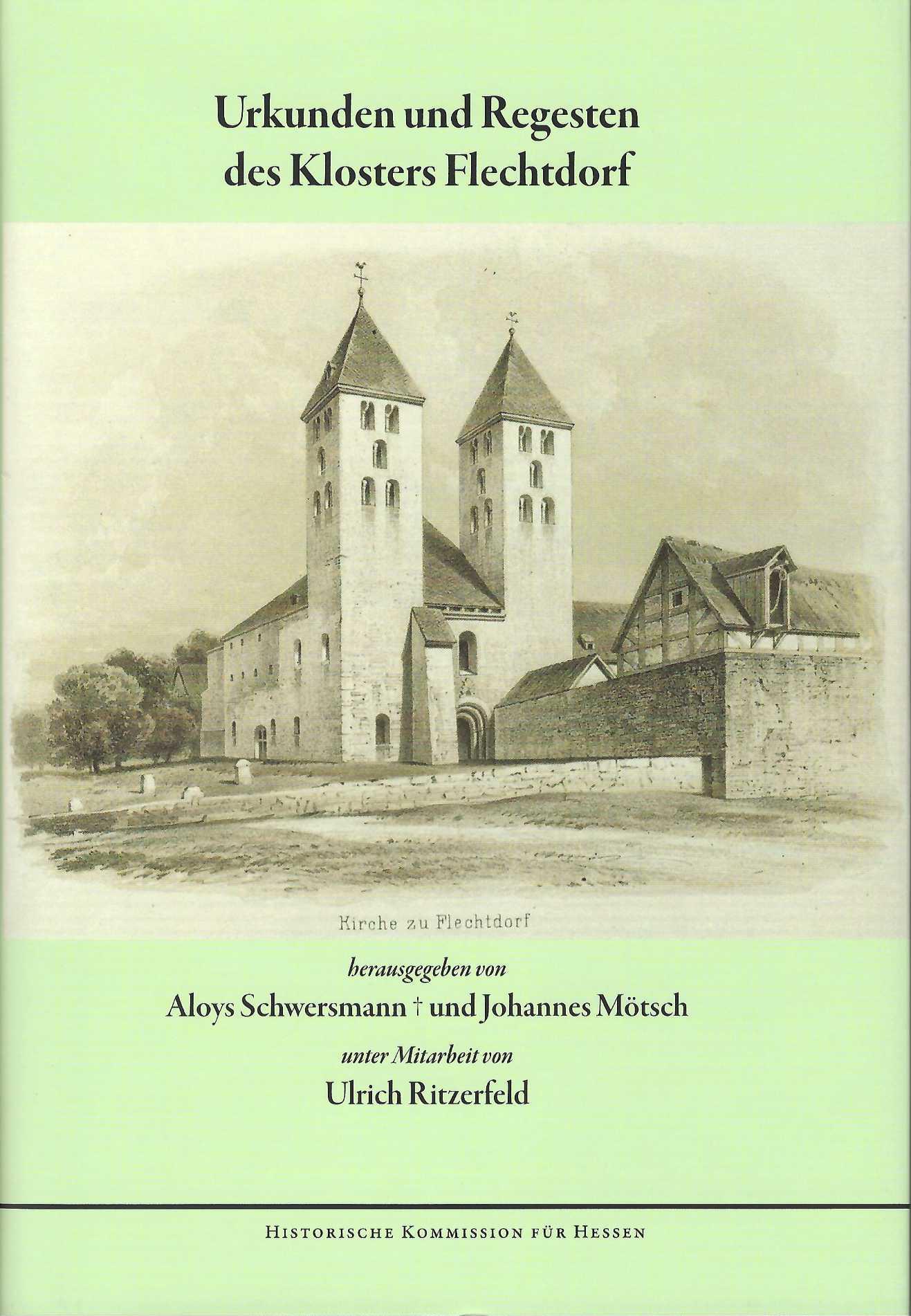 10. Bd. Urkunden und Regesten des Klosters Flechtdorf.